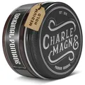Produktbild: Charlemagne Original Pomade Herren - 100 ml, Mittlerer Halt - Wasserbasierte Pomade - Flexibles Styling - Leicht Auswaschbar - Haarwachs wasserbasiert - Haargel Alternative - Made in Germany