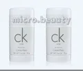 Produktbild: CALVIN KLEIN - 2 x 75g - CK ONE - Deodorant - Deo Stick - versiegelt in Folie