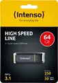 Produktbild: Intenso High Speed Line 64 GB USB Stick, USB-A 3.0