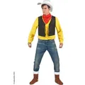 Produktbild: Lucky Luke-Lizenzkostüm Cowboy-Herrenkostüm gelb-schwarz-rot - Bunt - L