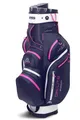 Produktbild: Big Max Dri Lite Silencio 2 Cartbag - Wasserabweisende Golftasche stahlblau pink