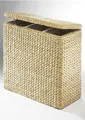 Produktbild: locker Wäschesortierer, geflochtene Binse, Höhe 64 cm