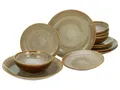 Produktbild: CreaTable - Reactive Nostalgic - Tellerset 12-tlg (Cognac)