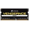 Produktbild: SO DDR4 16GB PC 2666 CL18 CORSAIR VENGEANCE Black retail Multimedia-Technik Speichermodule