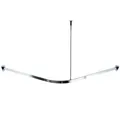 Produktbild: RIDDER Duschstange Universal 90x90x90 cm chrom Schiene für Duschvorhang