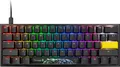 Produktbild: Ducky One 2 Pro Mini Gaming Tastatur, RGB LED - Cherry Silent Red (US) (DKON2061ST-SUSPDAZT2)
