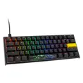 Produktbild: Ducky One 2 Pro Mini Gaming Tastatur, RGB LED - Cherry Silent Red (US) (US, Kabelgebunden) (DKON2061ST-SUSPDAZT2)