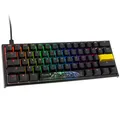 Produktbild: Ducky One 2 Pro Mini Gaming Tastatur, RGB LED - Cherry Silent Red (US)