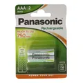 Produktbild: Panasonic Akku Micro/AAA bis zu 1600mal wiederaufladbar 2er Blister