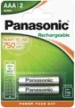 Produktbild: 4x Panasonic AAA Akku Accu Ni-MH Micro 1,2V 750mAh für DECT Siemens Telefon