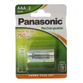 Produktbild: Panasonic Akku Micro/AAA bis zu 1600mal wiederaufladbar 2er Blister