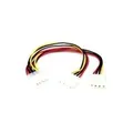 Produktbild: StarTech.com Y-Kabel 4 pin Molex Stecker - Molex Splitter IDE Stromkabel - 2 x LP4 intern - Stromkabel - interne Stromversorgung, 4-polig (W) - interne Stromversorgung, 4-polig (M) - 0,2m - für P/N: ATXPW400HPCQ, ATXPW350DELL, ATX2POWR400E, ATX2POWR350E, ATXPW400DELL, ATXPW300DELL, CFXPOWER350 (PYO2L)