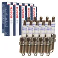 Produktbild: 10x BOSCH FR5KPP332S 0242245576 Zündkerze für AUDI R8 5.2 FSI 06H905611
