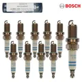 Produktbild: 10x BOSCH 0242245576 ZÜNDKERZEN FÜR AUDI A3 A4 SEAT SKODA PORSCHE VW GOLF PASSAT