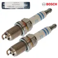 Produktbild: 2x BOSCH 0242245576 ZÜNDKERZEN FÜR AUDI A3 A4 SEAT SKODA PORSCHE VW GOLF PASSAT