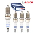 Produktbild: 4x BOSCH 0242245576 ZÜNDKERZEN FÜR AUDI A4 VW PASSAT SEAT SKODA 06H 905 601 A