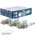 Produktbild: 3x BOSCH FR5KPP332S Zündkerze 0 242 245 576 Audi A1 A3 A4 Seat Leon VW Golf Eos
