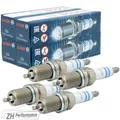 Produktbild: 4x BOSCH FR5KPP332S Zündkerze 0 242 245 576 Audi A1 A3 A4 Seat Leon VW Golf Eos