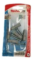 Produktbild: fischer Plattendübel PD8 + Schrauben 4×40 mm – Set (5 Stück)