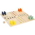 Produktbild: small-foot Brettspiel 11783, Ludo XL, ab 4 Jahre, 2-4 Spieler