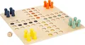 Produktbild: small Foot Ludo XL aus Holz für Vier Spieler, Gesellschaftsspiel für die ganze Familie im Großformat, ab 4 Jahren, 11783, Nee