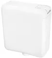 Produktbild: Cornat FARO Spülkasten 6/9L - weiß - Kunststoff, 3-seitige Anschlussmöglichkeit - tiefhängend - Start-/ Stopp-Spülung / Spülkasten WC / Toilettenspülkasten / Toilettenspülung / SPK1000