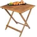Produktbild: Balkontisch Camelia, 70x70 cm, Garten-Möbel aus Akazienholz, klappbar