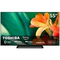 Produktbild: Toshiba 55UF3F63DAR LCD-LED Fernseher (139 cm/55 Zoll, 4K Ultra HD, Fire TV, HDR Dolby Vision, Triple-Tuner, Alexa Built-In, Sound by Onkyo) schwarz