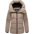 Produktbild: Marikoo Damen Winter Steppjacke Kuscheltatze XVI mit Kapuze