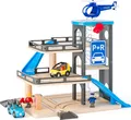 Produktbild: Garage mit Autos und Hubschrauberlandeplatz