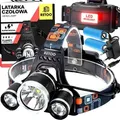 Produktbild: LED Stirnlampe Super Hell Kopflampe COB XPE Taschenlampe 4 Modi Stirnleuchte Bright Wasserdicht Wiederaufladbar Akku Erwachsene Kinder Camping Retoo