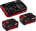 Produktbild: Original Einhell Starter Kit: 2x 3,0 Ah Akkus & Twincharger Power X-Change, 18V