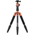 Produktbild: Rollei Compact Traveler No.1 Aluminum Tripod Reisestativ V2 - Orange