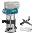 Produktbild: Makita Akku-Multifunktionsfräse DRT50Z - Akku-Oberfräse - blau/schwarz