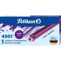 Produktbild: Pelikan Grossraumpatrone 4001 (5 Stück, Violett) (310664)