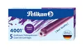 Produktbild: Pelikan Großraum-Tintenpatronen 4001 Tinte Violett, 5 Stück