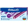 Produktbild: Pelikan 4001 Tintenpatronen für Füller violett, 5 St.