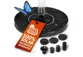 Produktbild: Gardebruk Wasserpumpe, 7 Effekte 180L/h Solarpanel 160mm 1,4 Watt Garten Wasserspiel