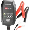 Produktbild: ABSINA Ladegerät A800, 6/12 V, 0,8 A - Schwarz