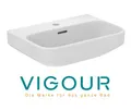 Produktbild: Handwaschbecken Waschtisch 50x35cm PflegetectPlus VIGOUR derby V3