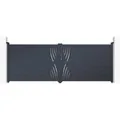 Produktbild: Casanoov Doppelflügeltor Aus Aluminium Veleta 400x140cm Grau
