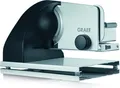 Produktbild: Graef Sliced Kitchen SKS 902 Allesschneider, schwarz, 19 cm Vollstahlmesser