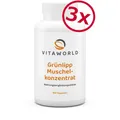 Produktbild: Vita World 3er Pack Grünlipp Muschel 500mg 3x150 Kaps Neuseeland Made in Germany