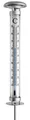 Produktbild: Analoges Gartenthermometer Solino TFA 12.2057.54 Thermometer Solarbeleuchtung