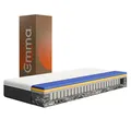 Produktbild: Emma Original Hybrid Matratze 80x200 cm - 25 cm Hoch, Mittelweich H2 – Taschenfederkernmatratze mit Memory Foam & Kaltschaum, 5-Zonen-Unterstützung, Druckentlastend, Atmungsaktiv, Waschbarer Bezug