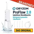 Produktbild: OryzomTM ProFlow 2.0 kabellose Munddusche - Reinigung & gesundes Zahnfleisch - Farbe: Weiß