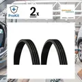 Produktbild: 2x ORIGINAL® Continental Ctam Keilrippenriemen für Nissan Micra II Mitsubishi