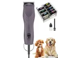 Produktbild: Agrarzone Edition Wahl KM10+ Hundeschermaschine mit Aufsteckkamm-Set - Profi Schermaschine Hund & Katze - Für Groomer & Tierärzte - Leise & vibrationsarm