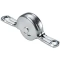 Produktbild: HETTICH Laufrolle für Schiebetüren, 55 x 8mm, verzinkt, 2 Stück (3,40 EUR/Stück)