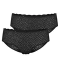 Produktbild: Sloggi Zero Feel Bliss Hipster 2er Pack Black S